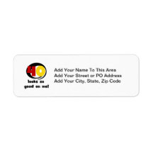 40 Looks So Good On Me T shirts and Gifts Return Address Label