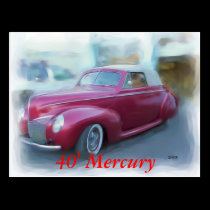 40' Mercury postcards