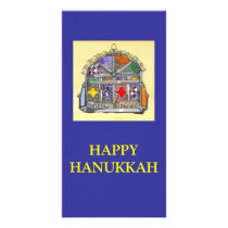 40 Moroccan Hanukkiah, dummy (2), HAPPY HANUKKAH photo cards