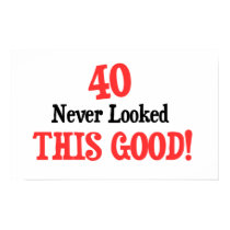 40 Never Looked This Good! posters