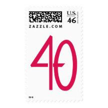 40 Pink Stamp