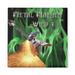 40 Rock Metal Mayhem Show Magnet