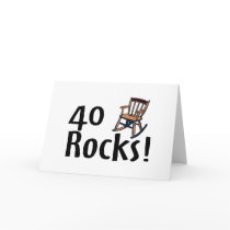 40 Rocks Card