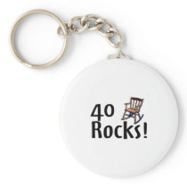 40 Rocks Key Chains