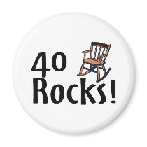 40 Rocks Magnet