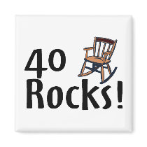 40 Rocks Fridge Magnets