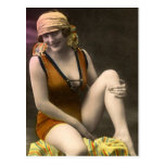 40 Sassy Swimsuit Vintage Postcard