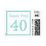 40 Surprise Party Postage stamps