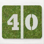 40 Yard Line Football Field Mousepad
