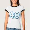 40 Year Birthday or Anniversary - Add Text t-shirts