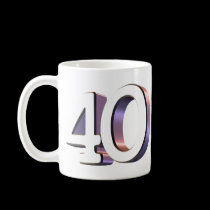 40 Year Old Coffee Mug