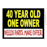 40 Year Old One Owner Needs Parts Make Offer Greeting Cards