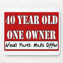 40 Year Old, One Owner - Needs Parts, Make Offer Mouse Pad