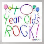 40 Year Olds Rock ! Print