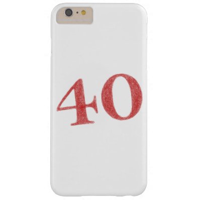 40 years anniversary barely there iPhone 6 plus case