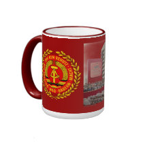 40 years DDR East Germany mugs