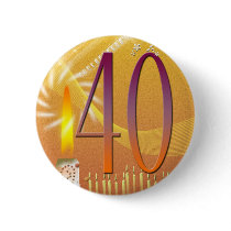 40 Years old! buttons