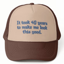 40 Years Old hats