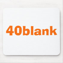 40blank mousepads