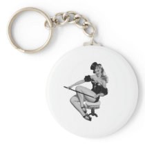 40's Pinup #2 Keychain