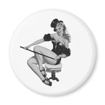 40's Pinup #2 magnets by SweetRascal 40's Pinup #2 magnets