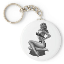 40's Pinup Beauty Keychains