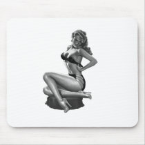40's Pinup Beauty Mousepads