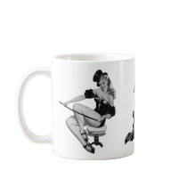 40's Pinup Girl #1 mugs by SweetRascal 40's Pinup Girl #1 mugs