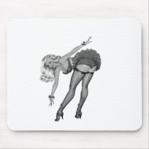 40's Pinup Girl #3 Mousepads
