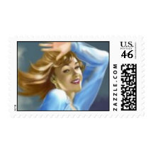 40's pinup Stamp