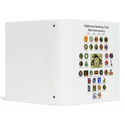 40th Anniversary 3 Ring Binders by Cal_Hawking_Club