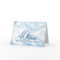40th Anniversary Greeting Card
