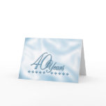 40th Anniversary Greeting Card