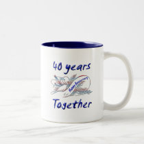 40th. Anniversary mugs