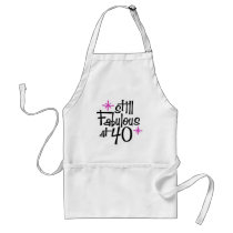 40th Birthday Apron