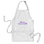 40th Birthday Apron
