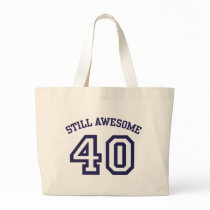 40th Birthday Canvas Bag