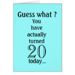 40th BIRTHDAY BOOST Card