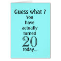 40th BIRTHDAY BOOST Card