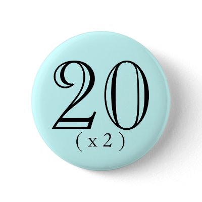 40th Birthday Boosting Button by LdeCassanth