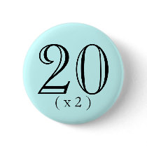 40th Birthday Boosting Button