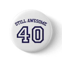 40th Birthday Pin