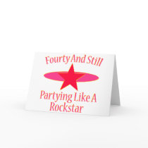 40th Birthday cards