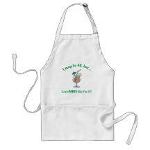 40th Birthday Gag Gift Aprons