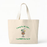 40th Birthday Gag Gift Canvas Bags