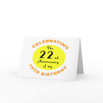 40th Birthday Gag Gift Cards