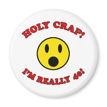 40th Birthday Gag Gifts Fridge Magnet