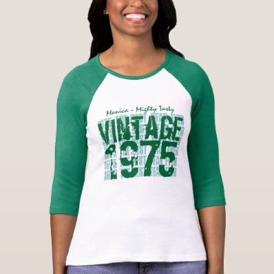 40th Birthday Gift Best 1975 Vintage Grunge A07 Tshirts