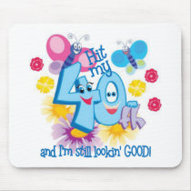 40th Birthday Gift mousepads by bigbirthdayshop 40th Birthday Gift mousepads