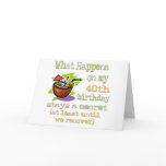 40th Birthday Gifts Cards